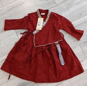 NWT traditional red dress